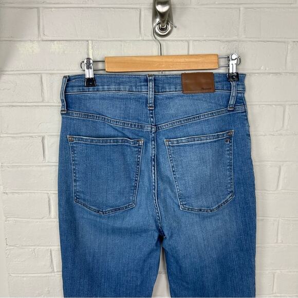 🍓Madewell 11” High Rise Skinny Crop Denim Jeans Size 28 - Picture 8 of 9
